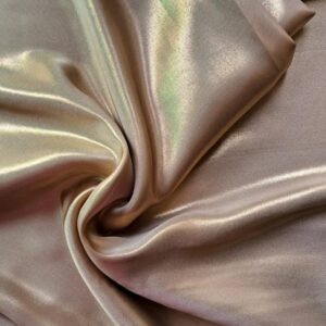 Plain Silk Stole Light Copper