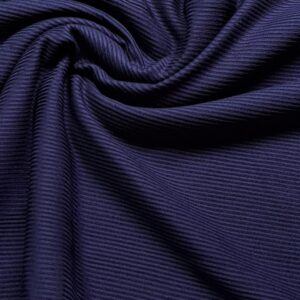 Ribbed Jersey Hijab Navy