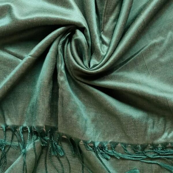 Classic Silk Scarf Teal