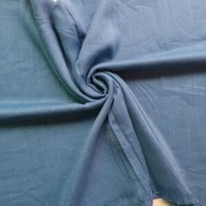 Turkish Cotton Hijab Mystic Blue