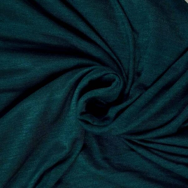 Premium Cotton Jersey Hijab Dark Teal