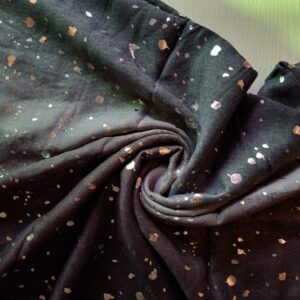 Fancy Ombre Lawn Scarf Black