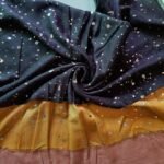 Fancy Ombre Lawn Scarf Peach Yellow