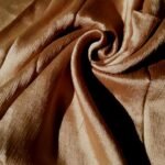 Shimmer Silk Hijab Copper