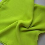 Square Scarf Green Apple