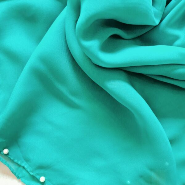 Chiffon Square Scarf Turquise