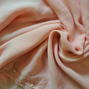 Chiffon Square Scarf Peach