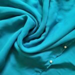 Chiffon Square Scarf Cyan