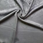 Floral Silk Scarf Honey Grey
