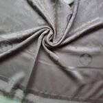 Floral Silk Scarf Mauve