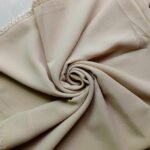Georgette Square Scarf Fawn