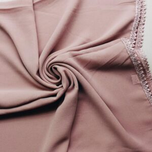 Georgette Square Scarf Mauve