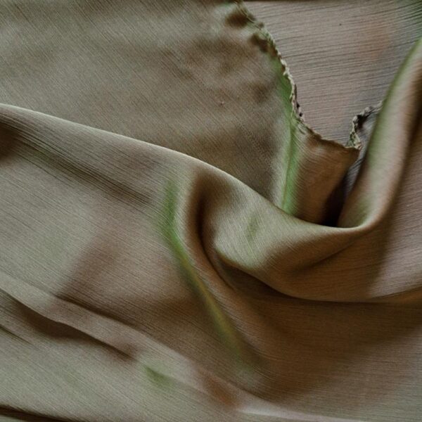 Luxury Silk Scarf Sea Weed
