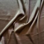 Luxury Silk Scarf Brown