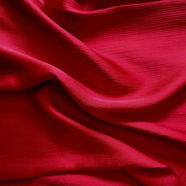 Luxury Silk Scarf Crimson