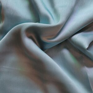Luxury Silk Scarf Cyan