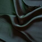 Luxury Silk Scarf Dark Teal