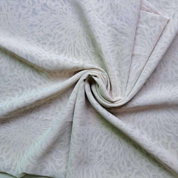 Premium Self-Print Georgette Hijab Stone