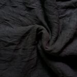 Crinkle Crepe Lawn Hijab Black