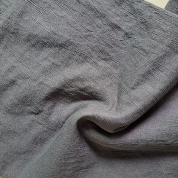 Crinkle Crepe Lawn Hijab Steel Grey