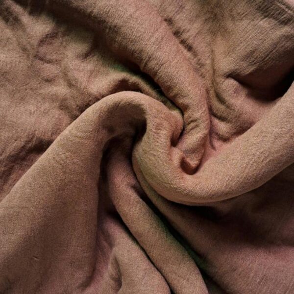 Crinkle Crepe Lawn Hijab Terracotta