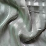 Jacquard Silk Scarf Sea Foam