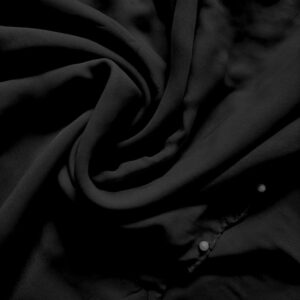 Chiffon Square Scarf Onyx Black