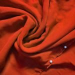 Chiffon Square Scarf Orange