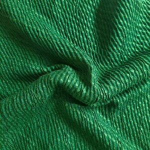 Crinkle Viscose Stole Green