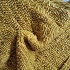 Crinkle Viscose Stole Mustard