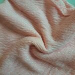 Crinkle Viscose Stole Pink