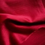 Luxury Silk Scarf Ruby Red