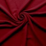 Printed Square Hijab Flame Red
