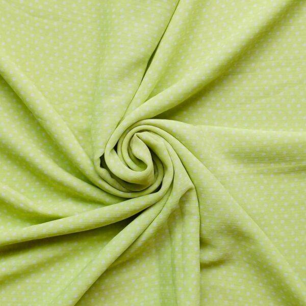 Printed Square Hijab Lemon Yellow
