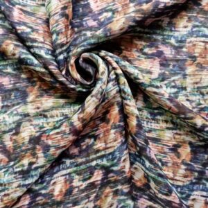 Printed Square Hijab Rainbow