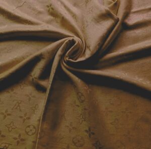 Louis Vuitton Silk Cashmere Stole Coffee