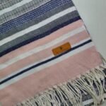 Cashmere Winter Stole Coral