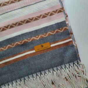 Cashmere Winter Stole French Rose