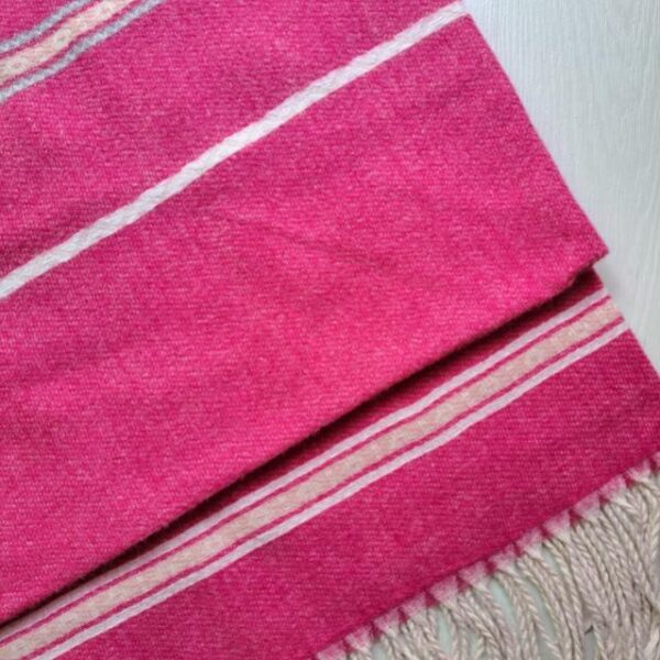 Cashmere Winter Stole Fuchsia