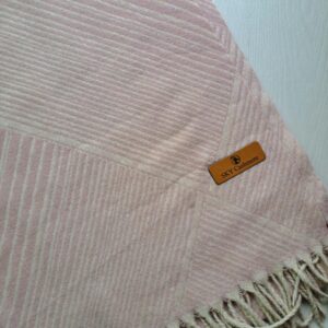 Cashmere Winter Stole Peach