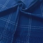 Cashmere Wool Stole Royal Blue