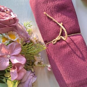 Crepe Cotton Stole Magenta