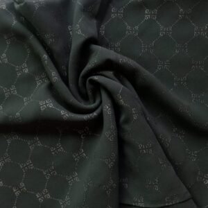 Fancy Georgette Hijab Dark Olive