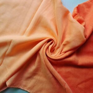Ombre Lawn Hijab Deep Orange