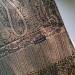 Printed Pashmina Shawl Smoke Grey
