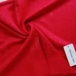 Christian Dior Silk Cashmere Scarf Red