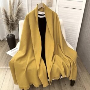 Premium Pashmina Stole Golden Beige