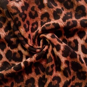 Printed Square Scarf Cheetah