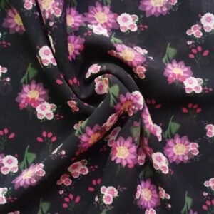 Printed Square Scarf Petunia