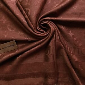 Louis Vuitton Silk Cashmere Stole Brown